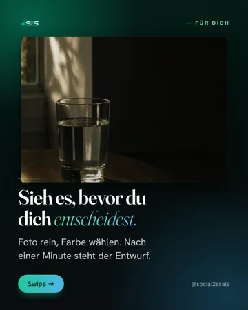 Beitrag von @social2scale: Sieh es, bevor du dich entscheidest.