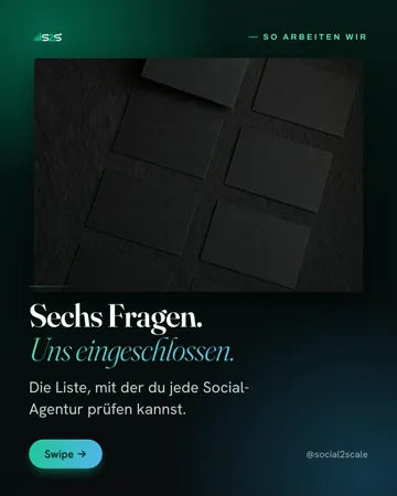 Beitrag von @social2scale: Sechs Fragen. Uns eingeschlossen.